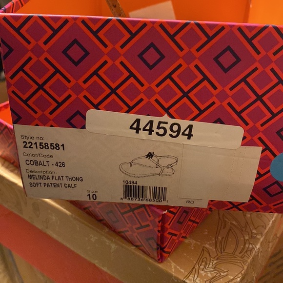 Tory Burch Melinda Flat Thong sz 10 original box and bag included. - Picture 3 of 3